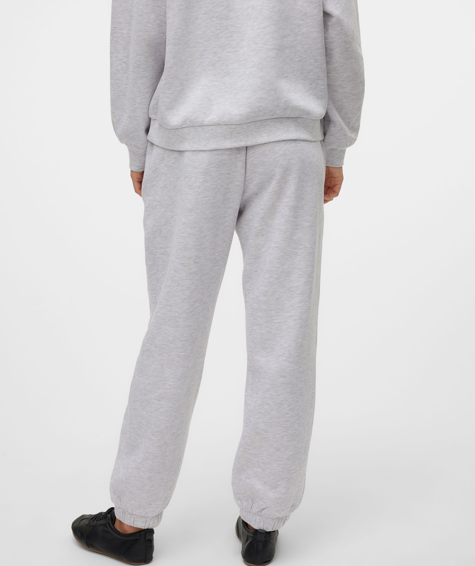 Vero Moda VMSONJA dame sweatpants, Light Grey Melange, large image number 2