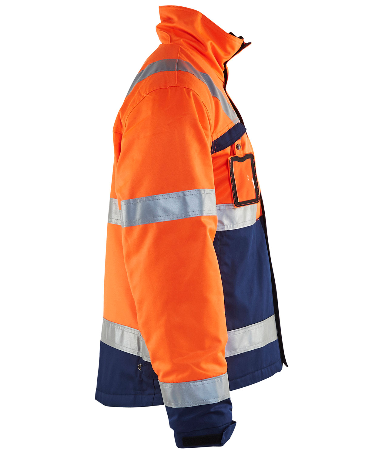 Bl&aring;kl&auml;der Winterarbeitsjacke, Orange/Marine, large image number 2