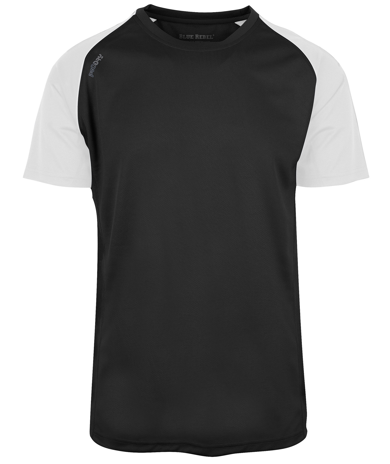 Blue Rebel Dragon Kontrast  T-shirt, Black/White, Black/White, swatch