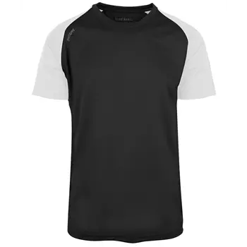 Blue Rebel Dragon Kontrast  T-Shirt, Schwarz/Weiß