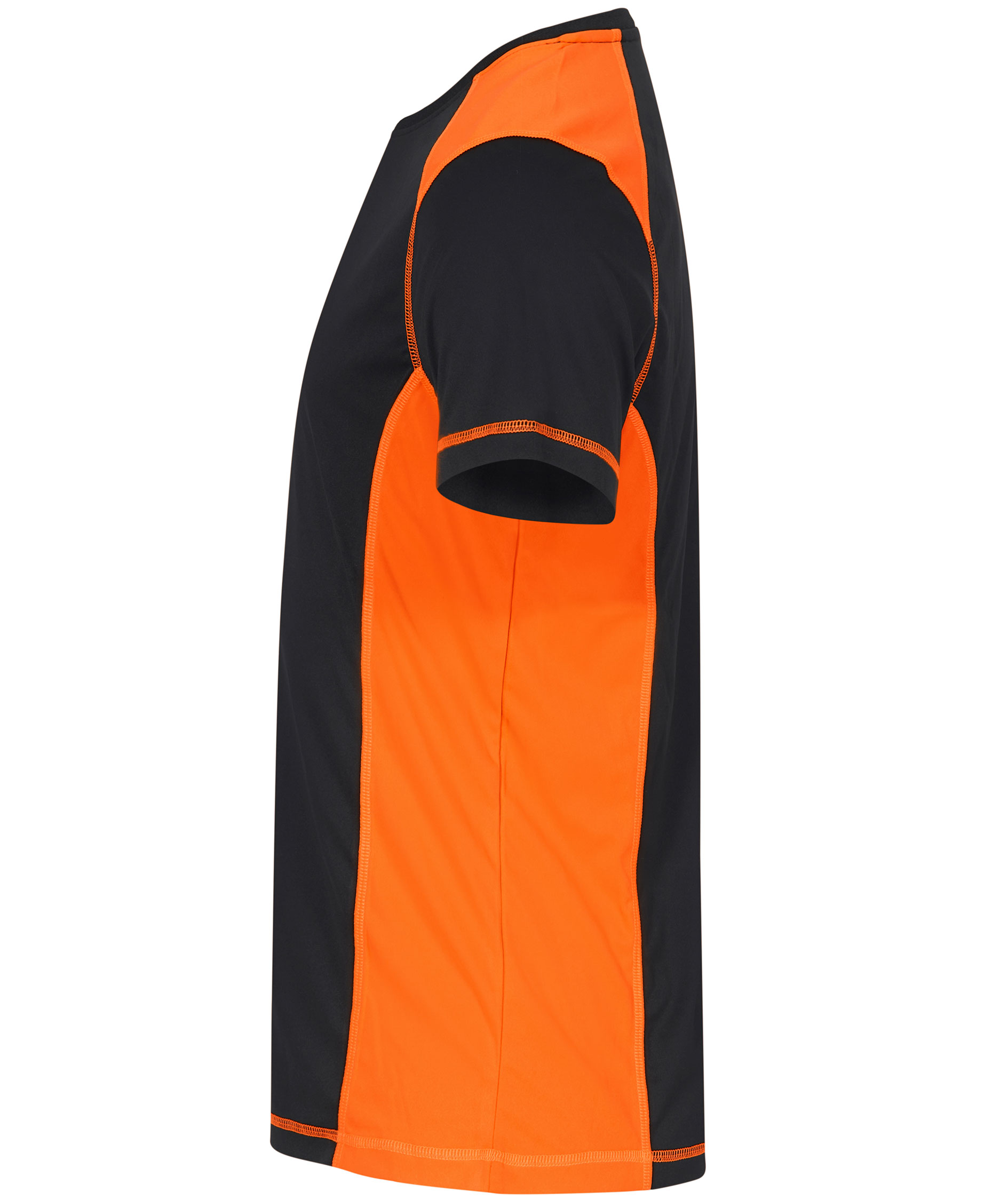 Clique Amibtion-T T-shirt, Visibility Orange, large image number 3