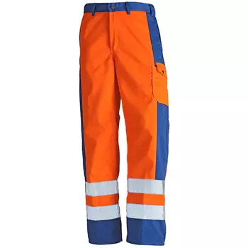 Blåkläder arbetsbyxa, Orange/Kornblå