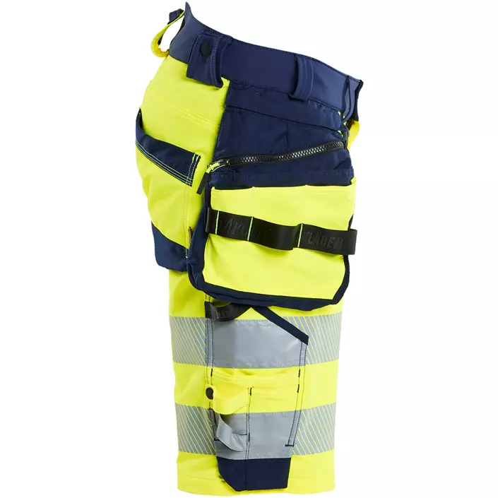Blåkläder Handwerkershorts full stretch, Hi-Vis gelb/marine, large image number 2