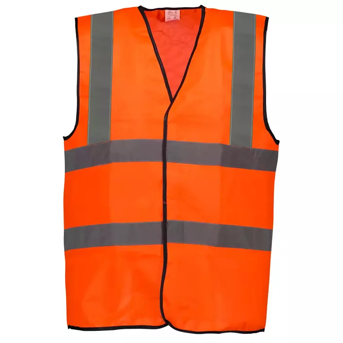 Ocean reflective safety vest, Hi-vis Orange, large image number 0