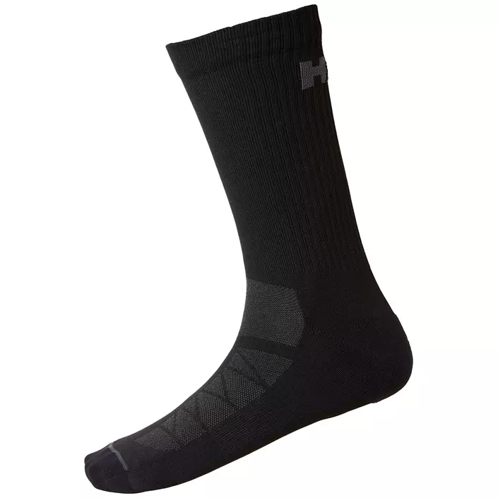 Helly Hansen Oxford socks, Black, large image number 0