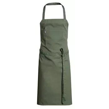Nybo Workwear All-over Latzschürze mit Tasche, Grün