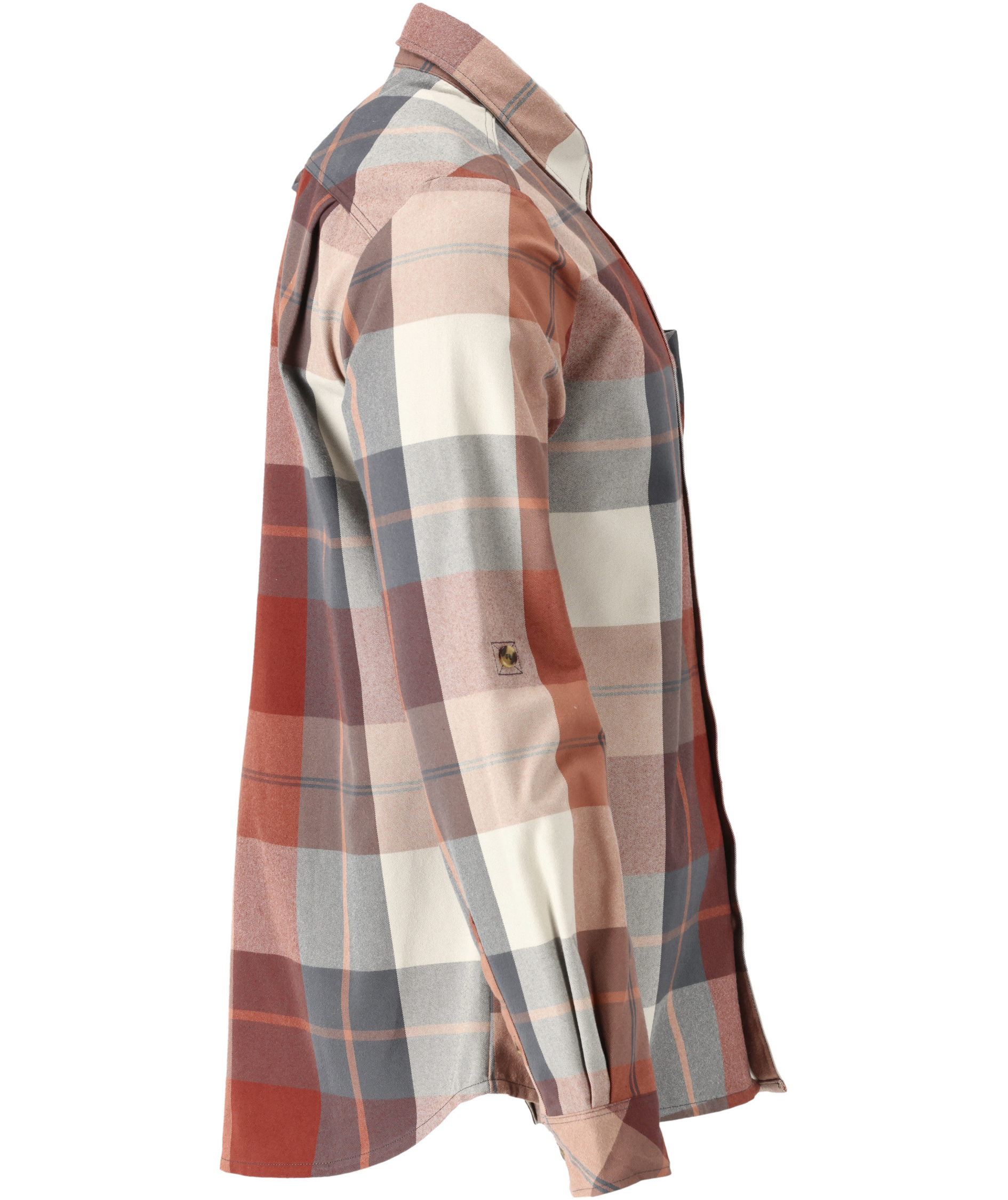 Mascot Customized flannel shirt, Autumn red, large image number 3