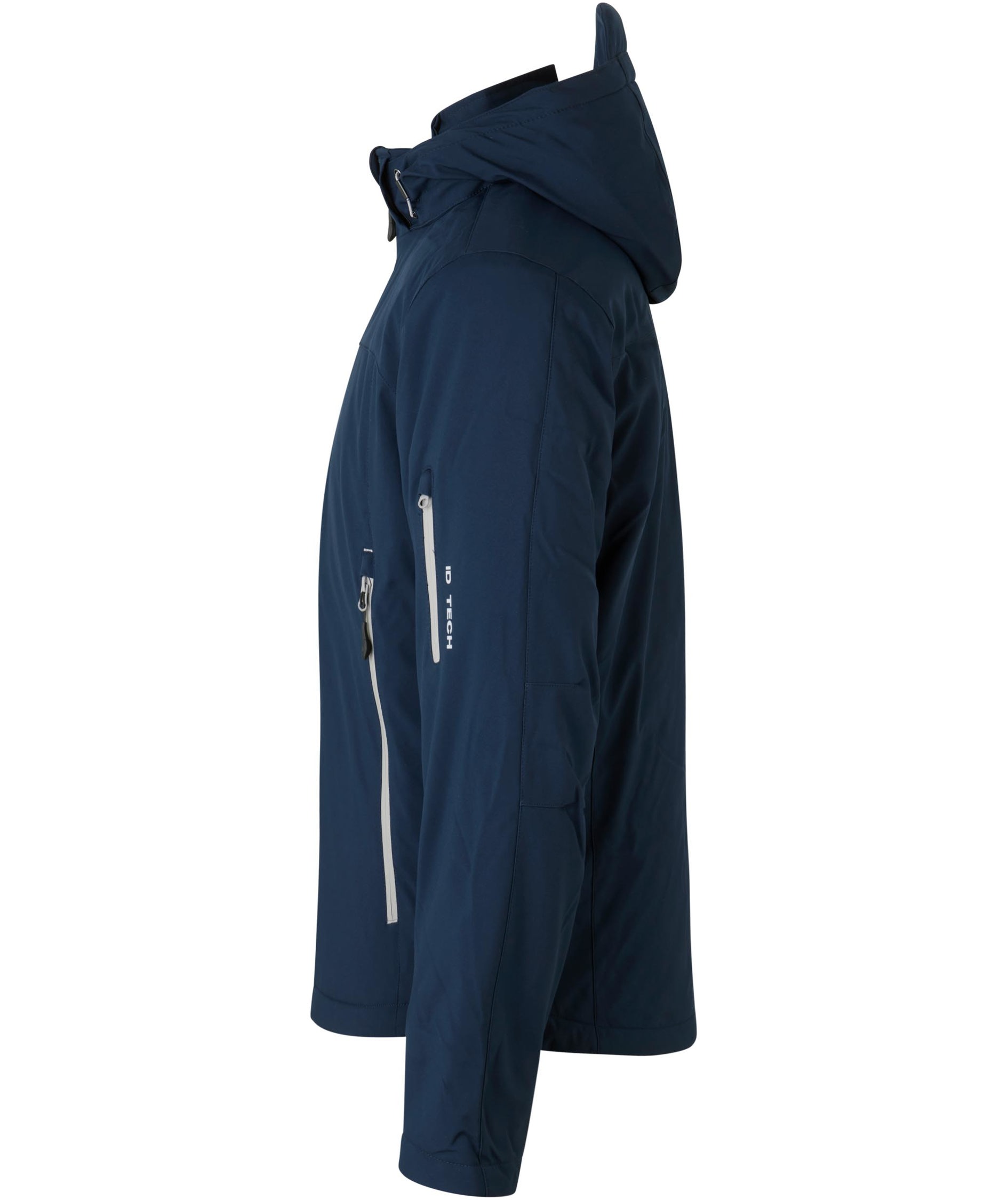 ID vinter softshelljakke, Marine, large image number 2