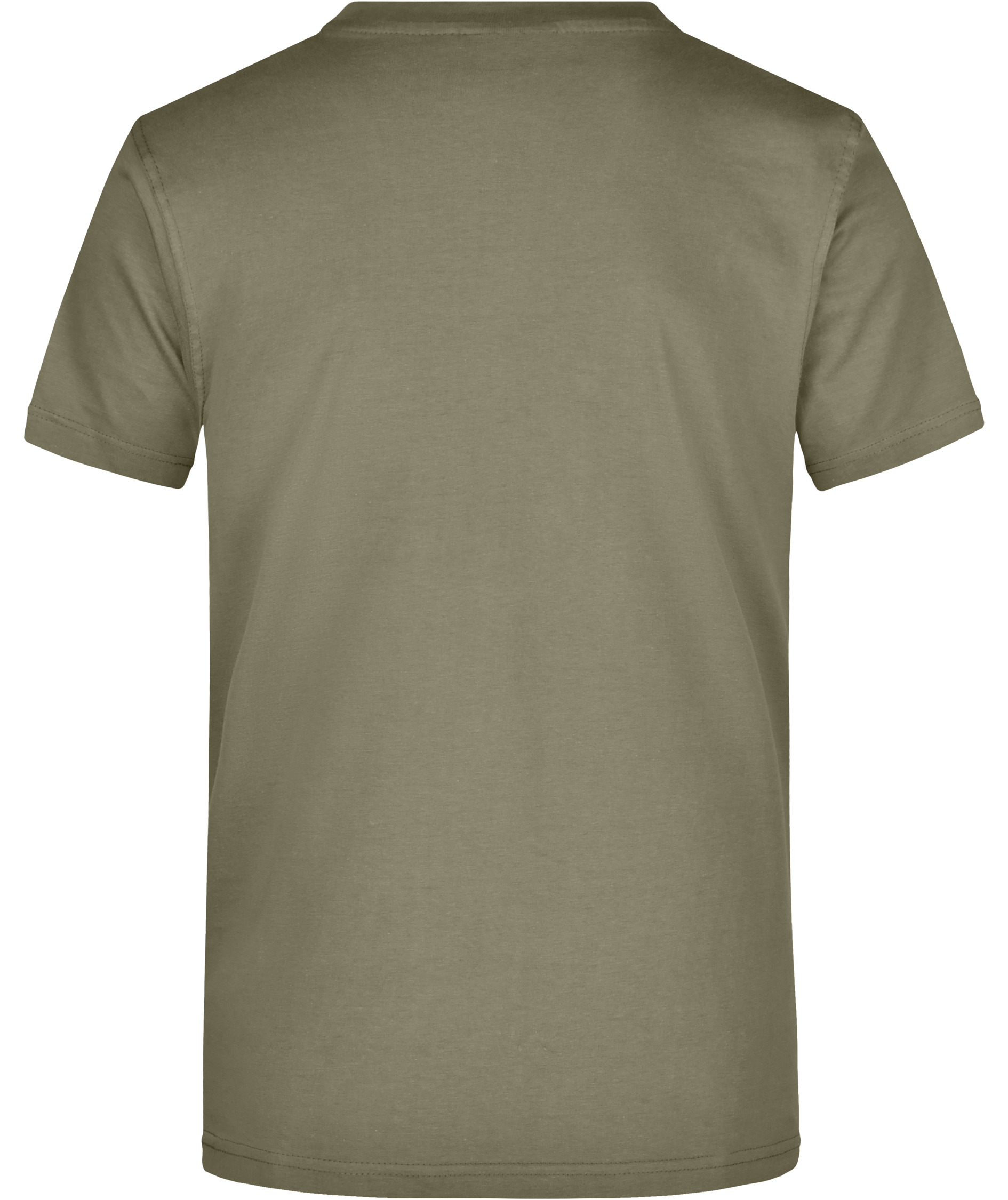 James & Nicholson T-shirt Round-T Heavy, Olive