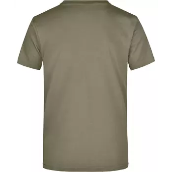 James & Nicholson T-shirt Round-T Heavy, Olive
