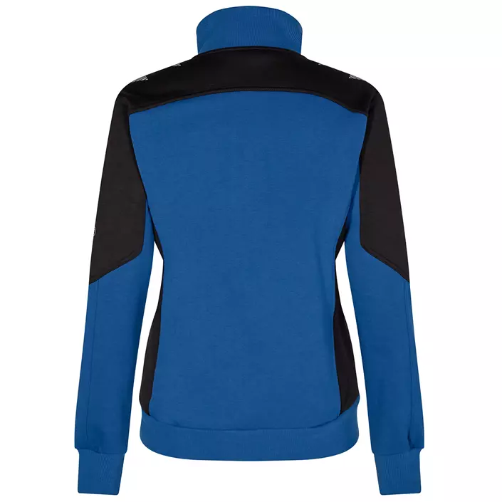 Engel Galaxy sweatcardigan dam, Surfer Blue/Svart, large image number 1