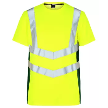 Engel Safety T-shirt, Hi-vis gul/Grønn