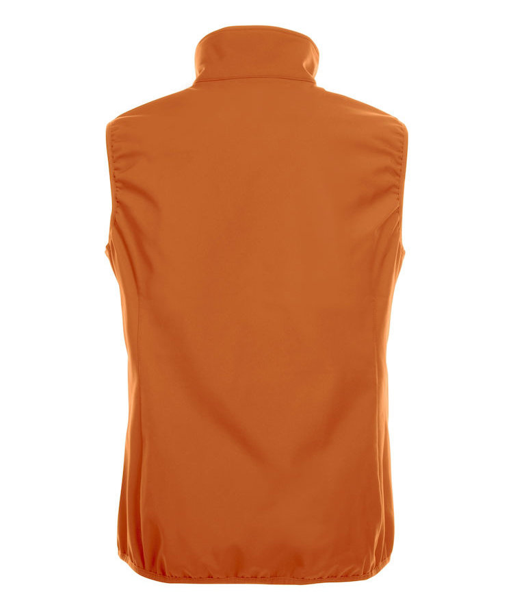 Clique Basic women's softshell vest, Orange