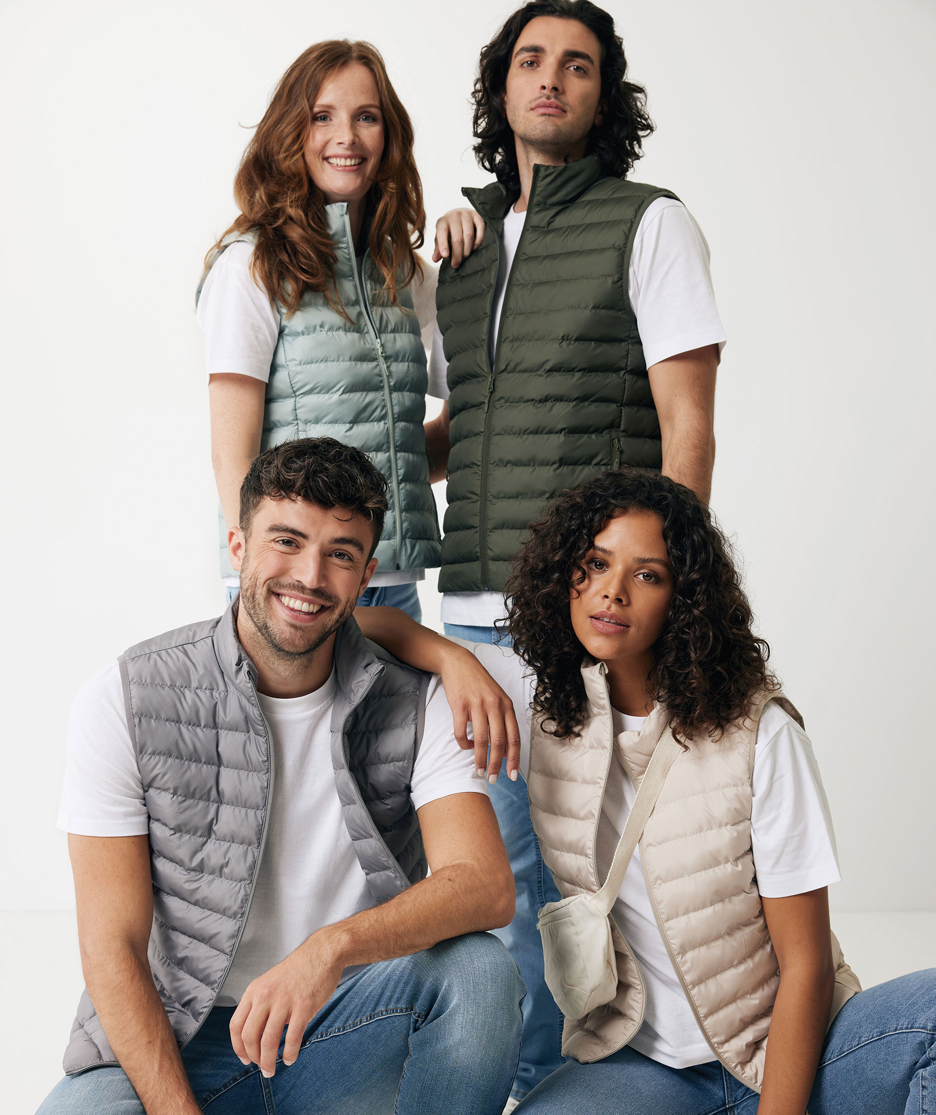 Iqoniq Meru dame vest, Beige, large image number 6