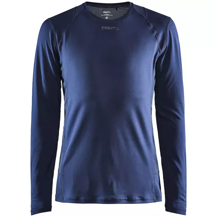 Craft Essence langermet genser, Mørkeblå, large image number 0