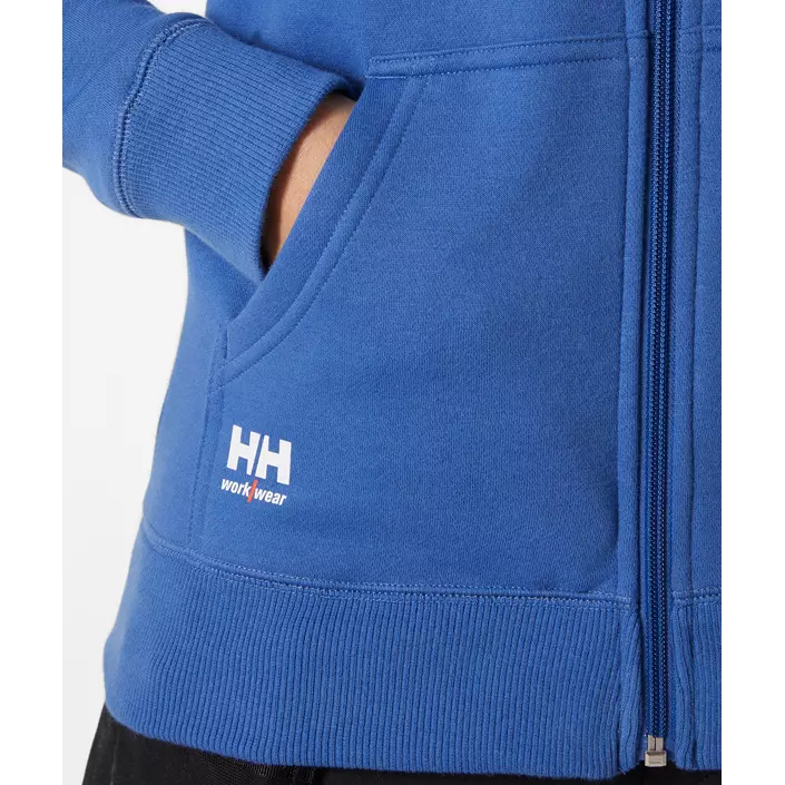Helly Hansen Classic dame hættetrøje med lynlås, Stone Blue, large image number 5