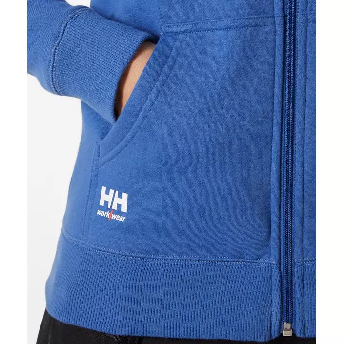 Helly Hansen Classic hoodie med dragkedja dam, Stone Blue, large image number 5