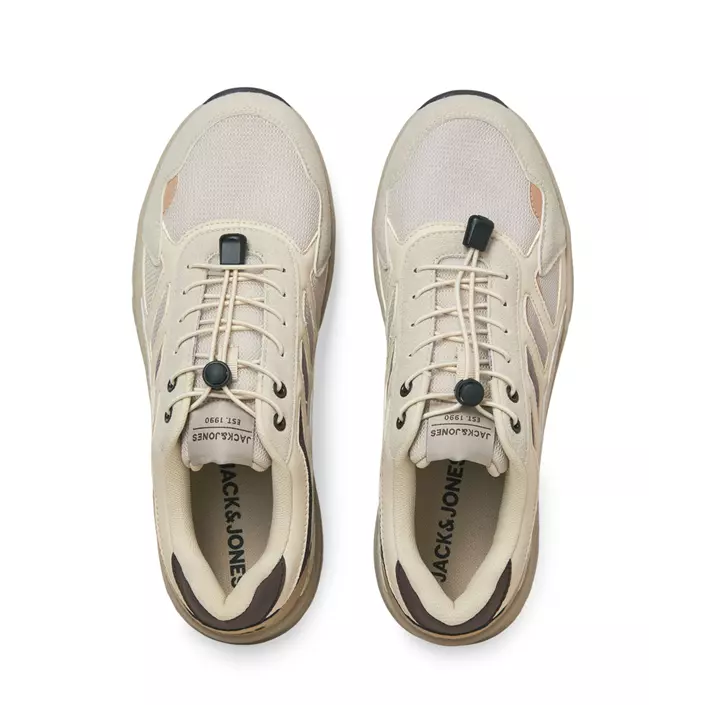 Jack & Jones JFWSTORM Mesh Sneakers, Oyster Grey, large image number 2