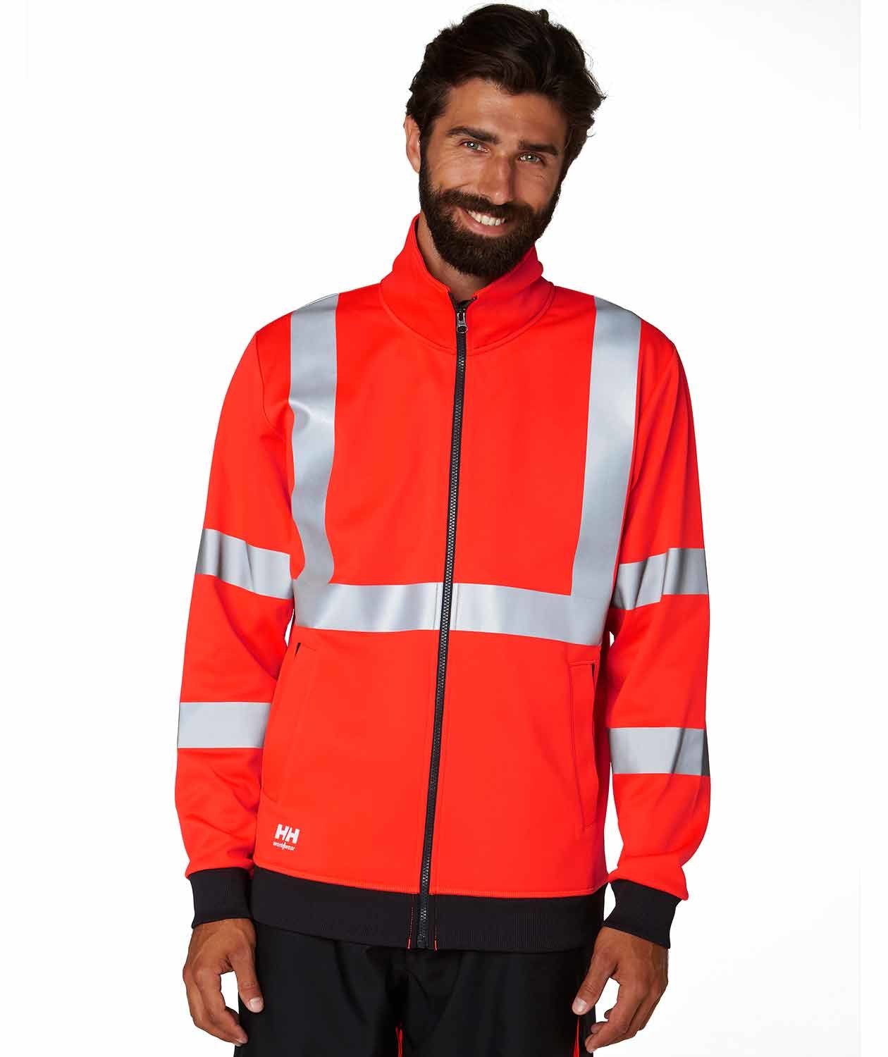 Helly Hansen Addvis cardigan full stretch, Red, large image number 1
