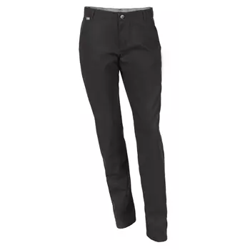 Nybo Workwear Garcon women's trousers with narrow legs, Black