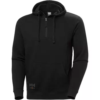 Helly Hansen Essential half zip hoodie, Black