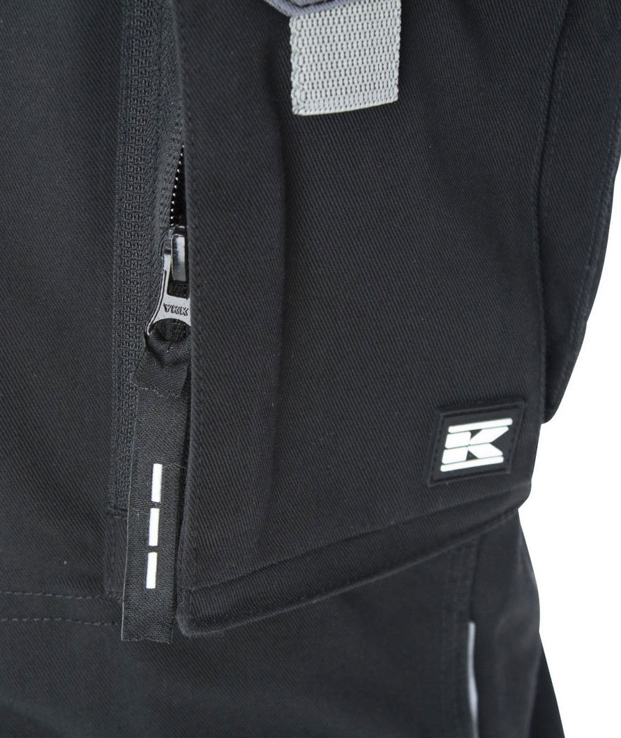 Kramp Original arbejdsoveralls, Sort/Gr&aring;, large image number 2