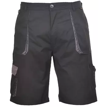 Portwest Texo work shorts, Black/Grey