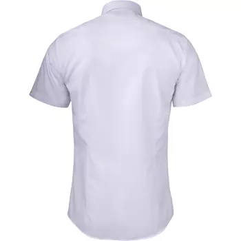 J. Harvest & Frost Twill Yellow Bow 50 Regular fit kortærmet skjorte, White 