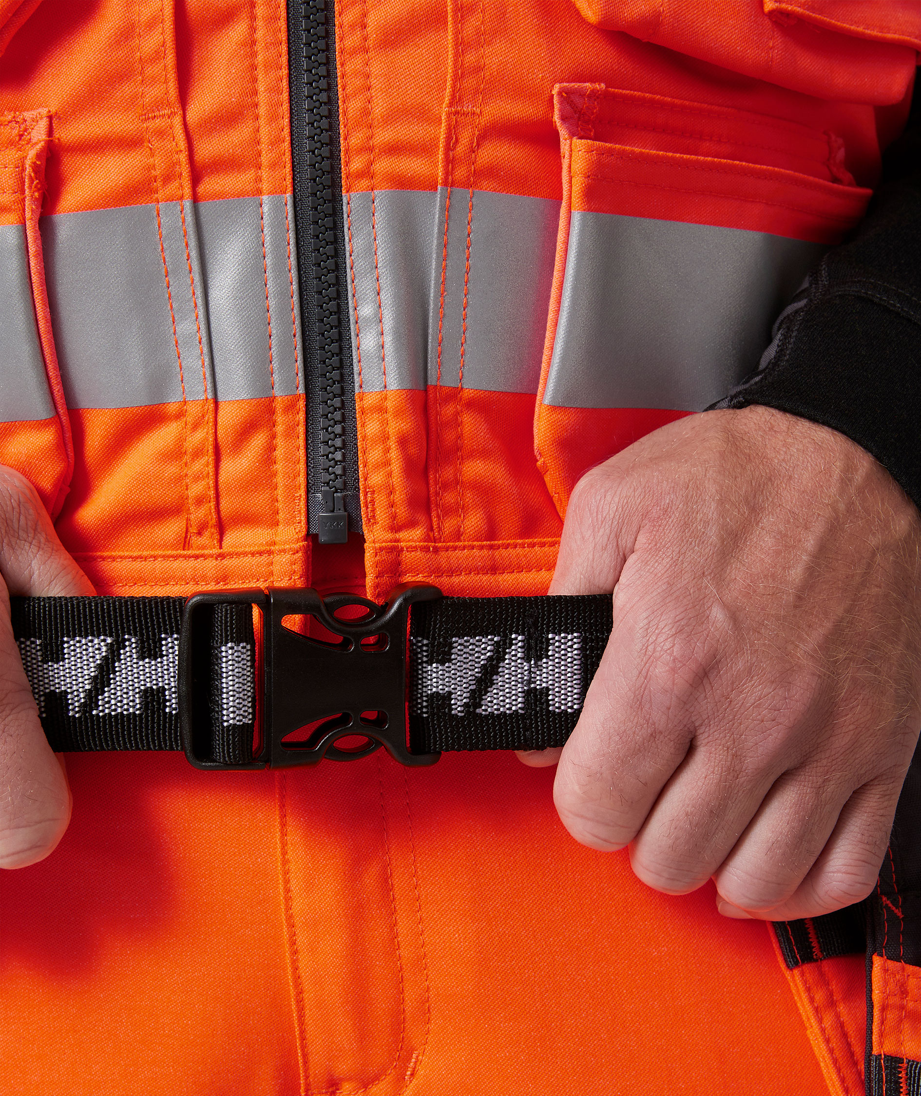 Helly Hansen Alna 2.0 tool vest, Hi-vis Orange/charcoal, large image number 4