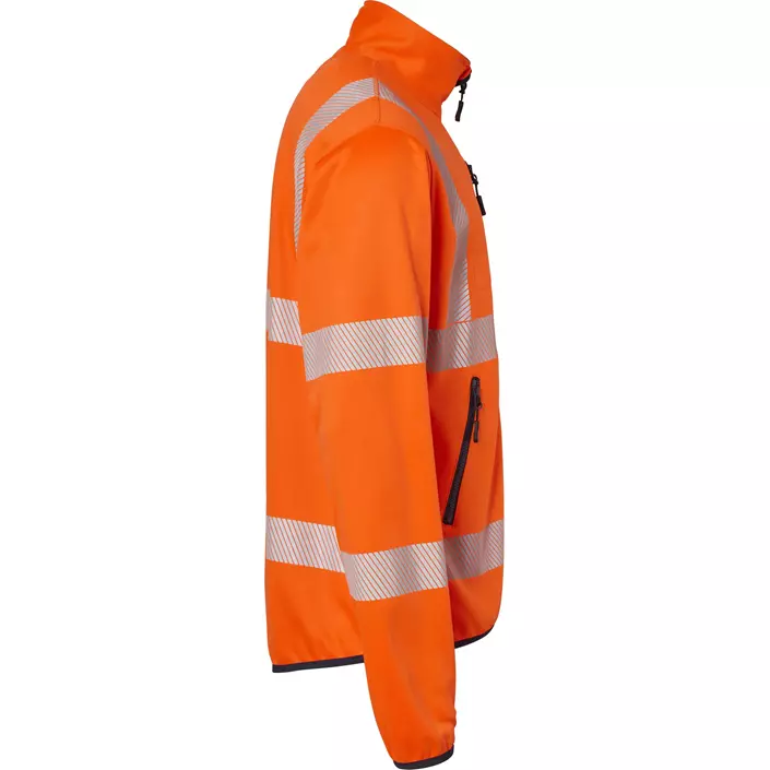 Top Swede softshell jacket 7721, Hi-Vis Orange/Navy, large image number 2