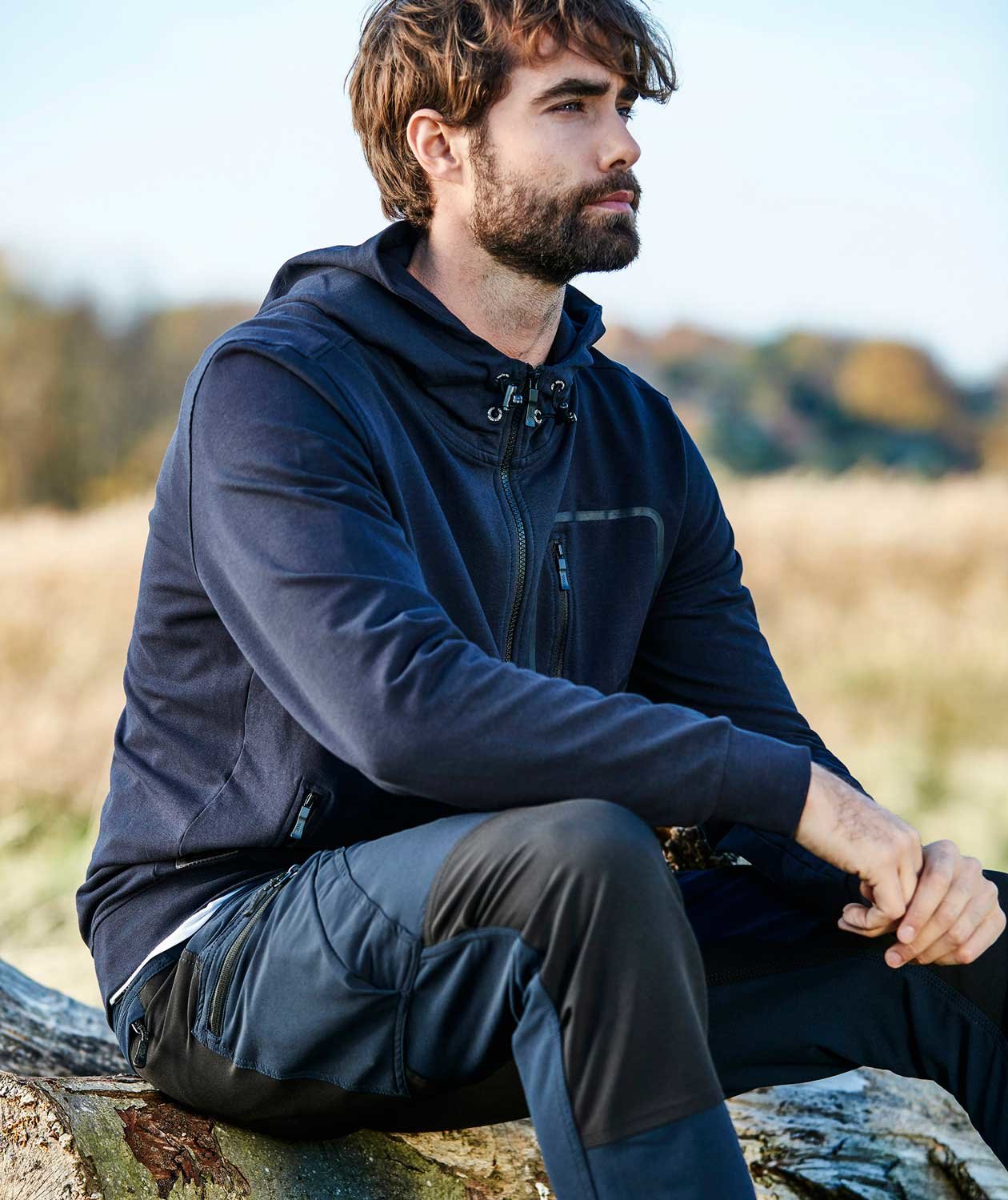 South West Wiggo hybrid pants, Navy, large image number 1