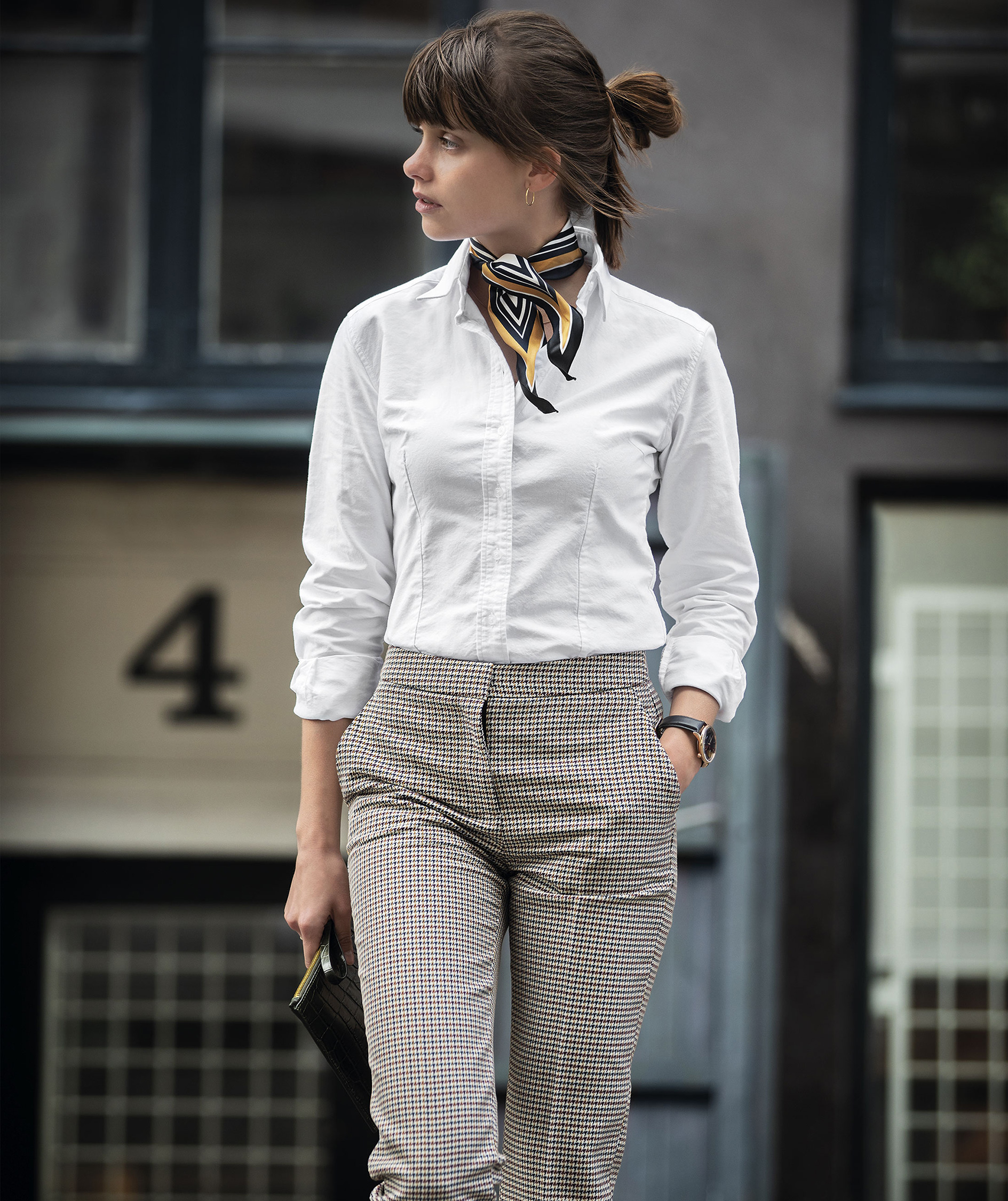 Nimbus Rochester Oxford dameskjorte, Hvid, large image number 6