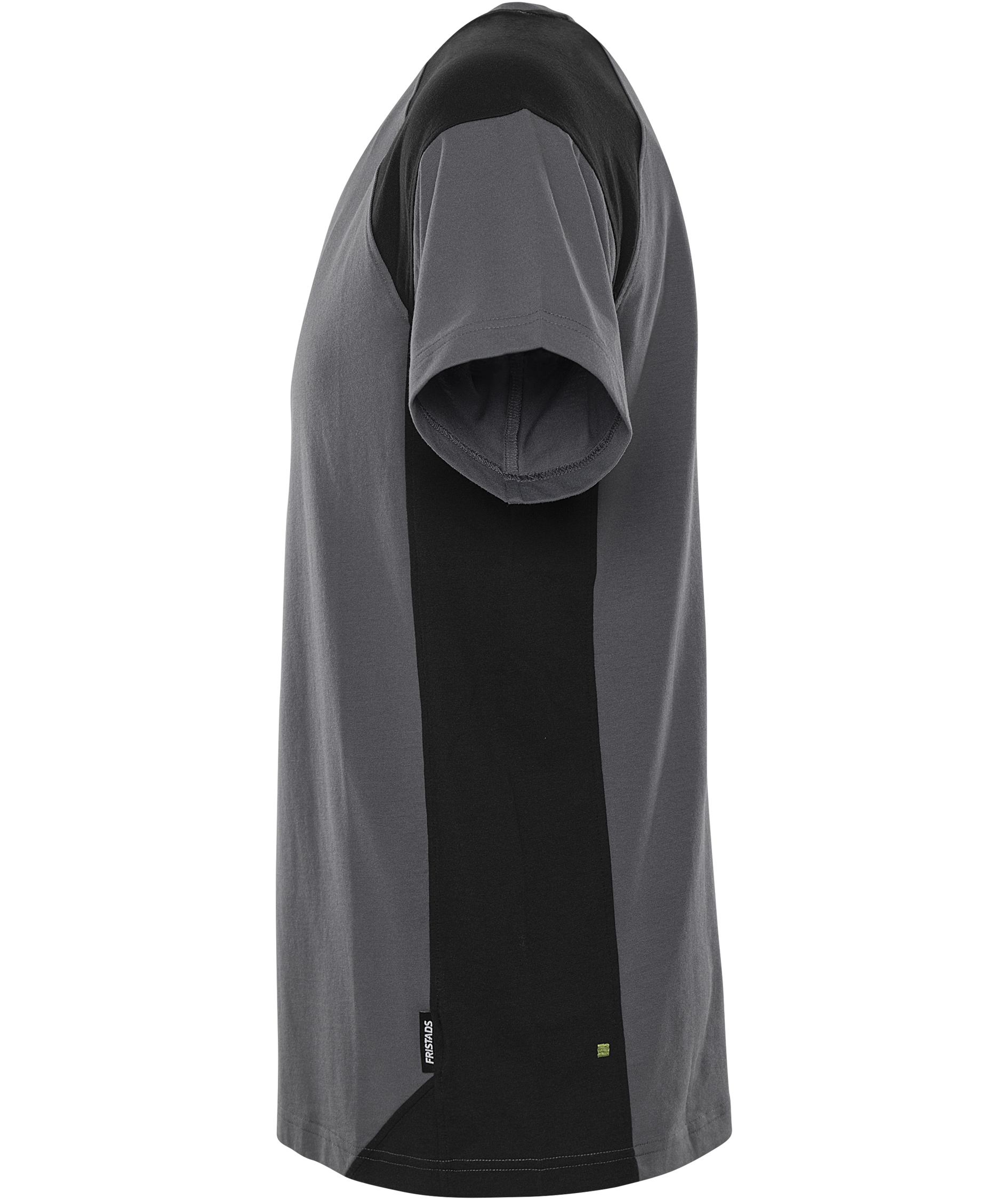 Fristads Heavy T-shirt 7046 GTM, Grey/Black, large image number 3