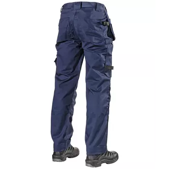 L.Brador craftsman trousers 103B, Marine Blue