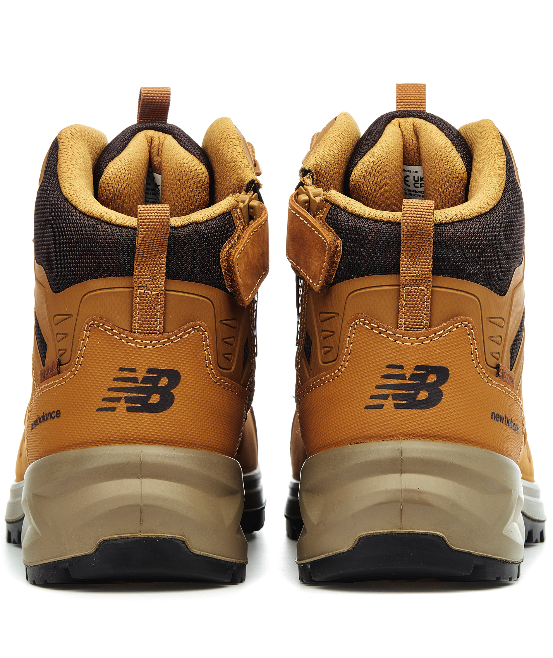 New Balance Calibre Wheat safety boots S3, Brown, large image number 4