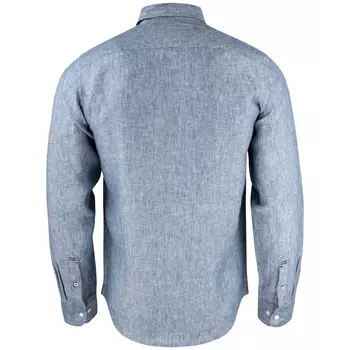 Cutter & Buck Summerland Modern fit linen shirt, Denim Melange