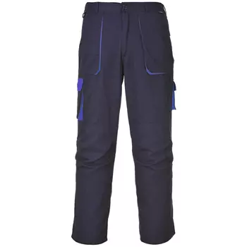 Portwest Texo work trousers, Navy/Royal