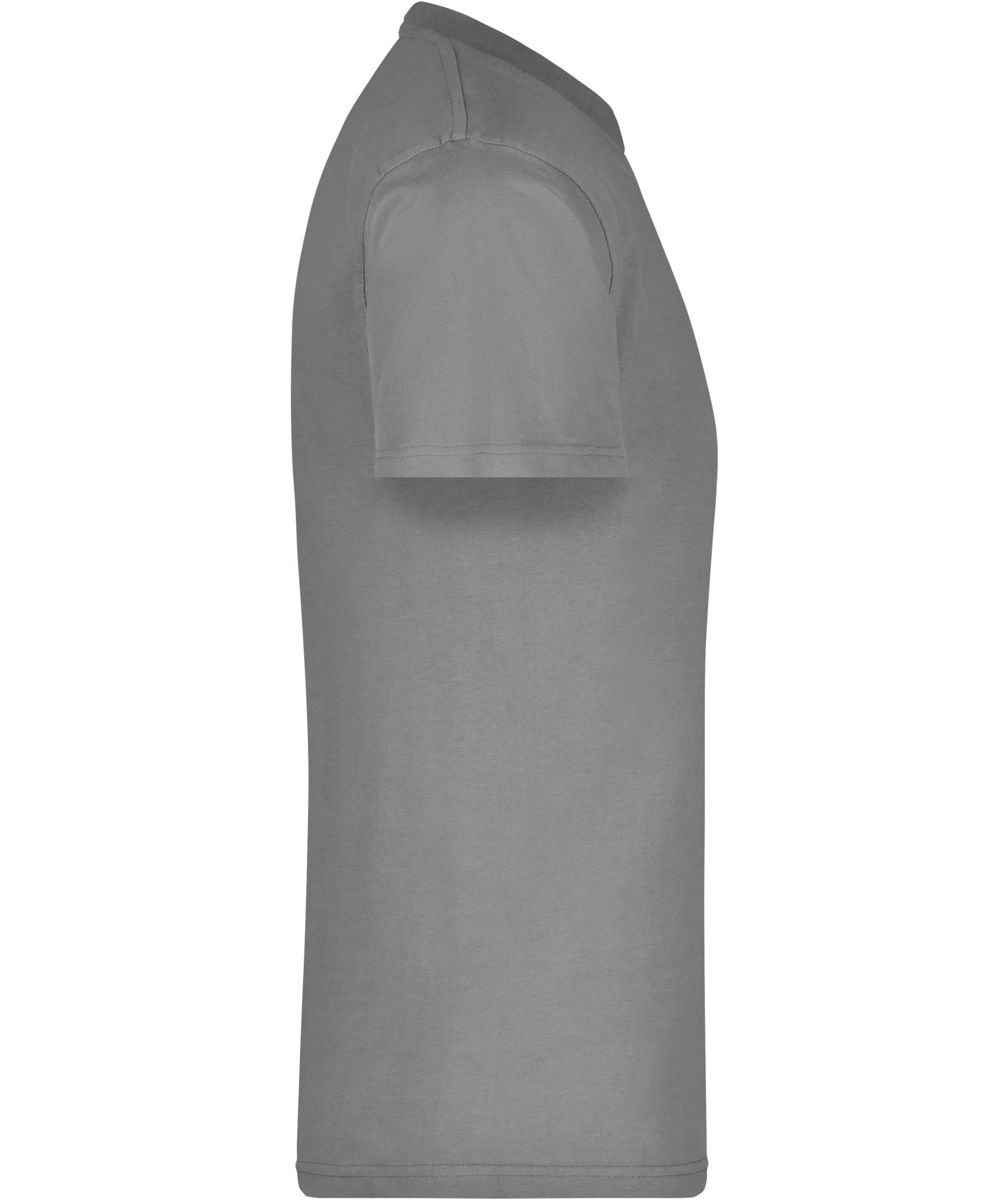 James & Nicholson T-shirt Round-T Heavy, Dark-Grey, large image number 2