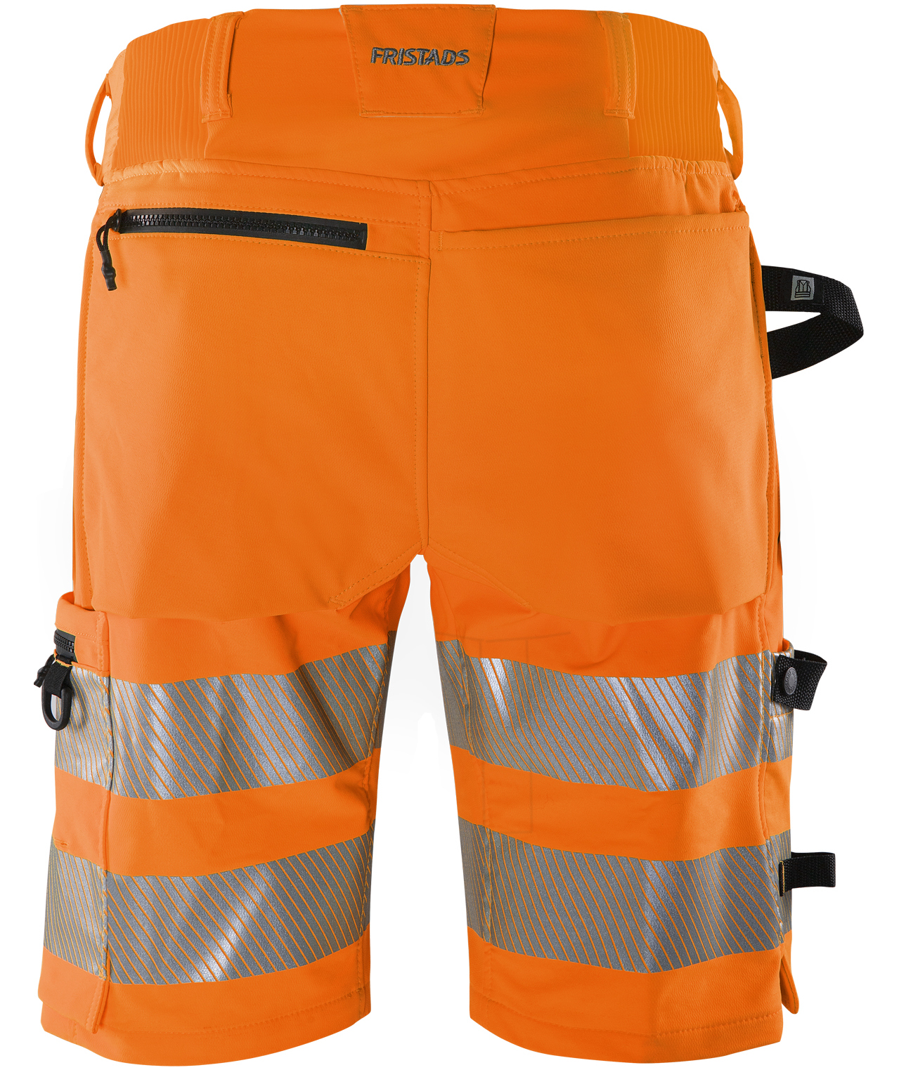 Fristads Green arbejdsshorts 2648 GSTP full stretch, Hi-vis Orange, large image number 1