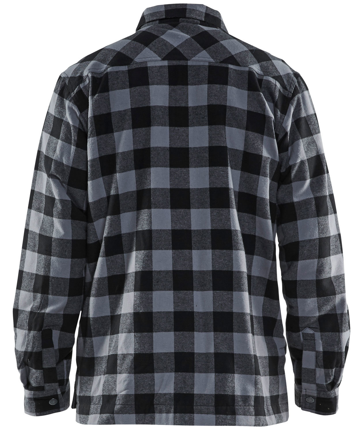 Bl&aring;kl&auml;der foret flannel skovmandsskjorte, M&oslash;rkegr&aring;/Sort, large image number 2