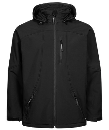 Lyngs&oslash;e softshell jacket for kids, Black, large image number 0