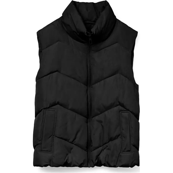Vero Moda VMLIGAEVA vatteret vest, Black, large image number 0