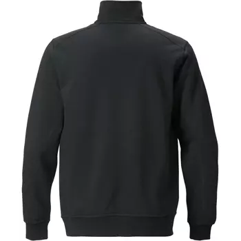 Fristads sweatshirt half zip 7607, Svart