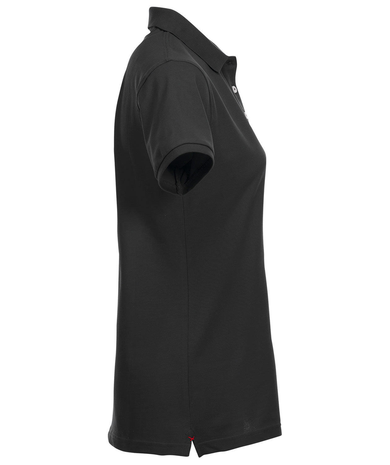 Clique Premium dame polo t-shirt, Sort, large image number 3