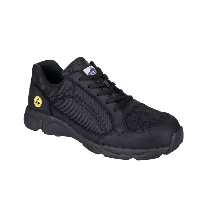 Portwest Compositelite ESD Tees safety shoes S1P, Black, large image number 0