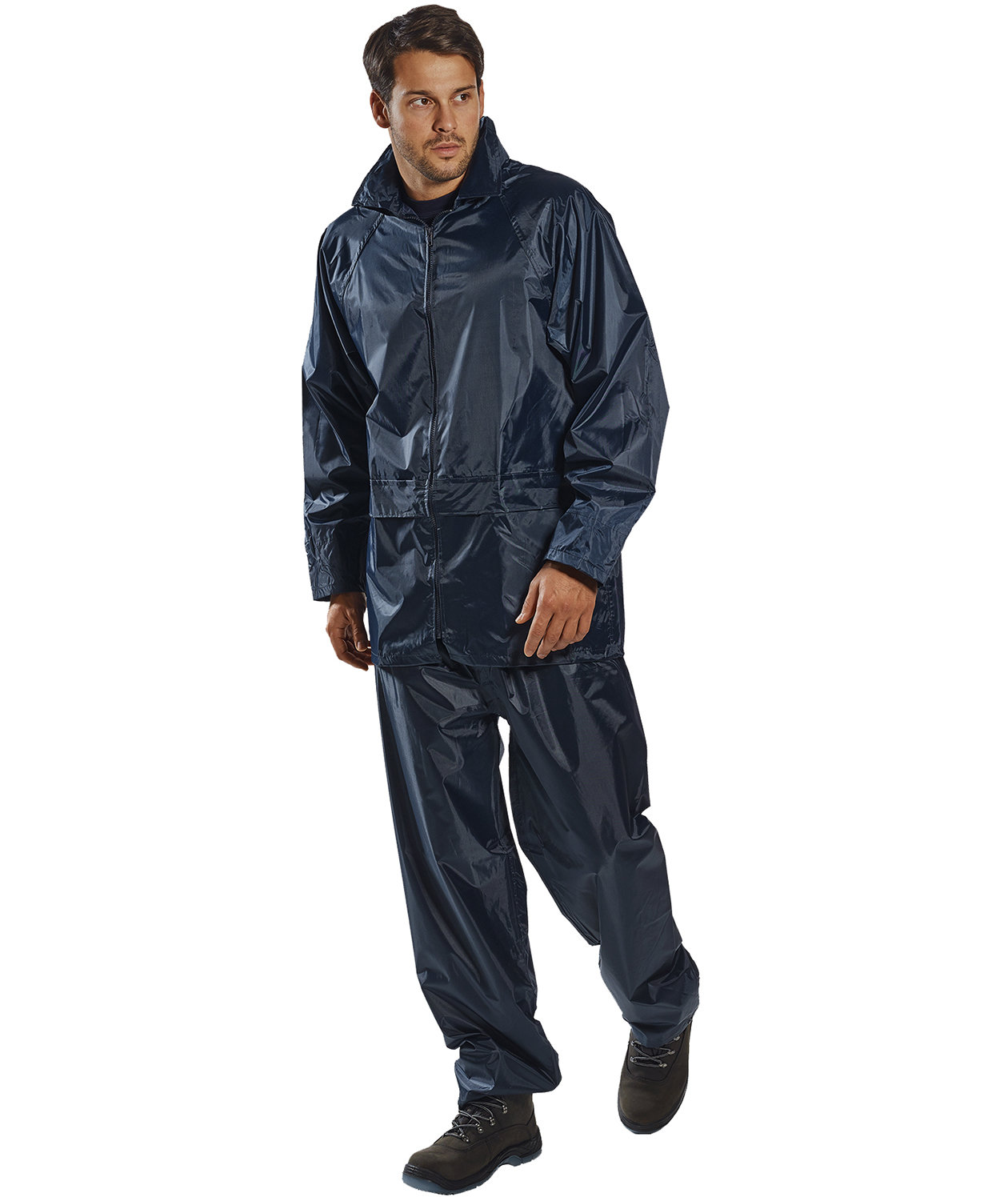 Portwest rain trousers, Marine Blue