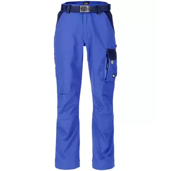 Kramp Original work trousers with belt, Royal Blue/Marine