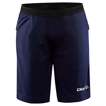 Craft Evolve Zip Pocket shorts für Kinder, Navy