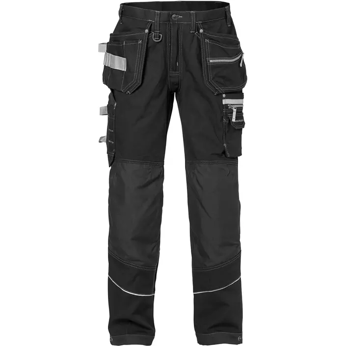 Fristads Gen Y craftsman trousers 2122, Black, large image number 0