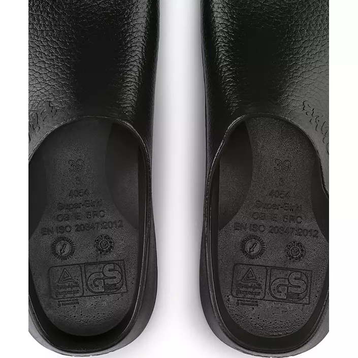 Birkenstock Super Birki Regular Fit clogs with heel cover OB, Black, large image number 7